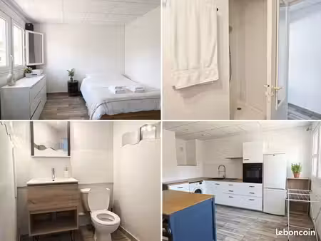 location studio meublé t1 31m² - montpellier (34070) - résidence sécurisée avec parking