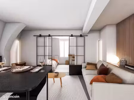◊ f2 meublé (47 m²) - centre-ville et 3 mn gare