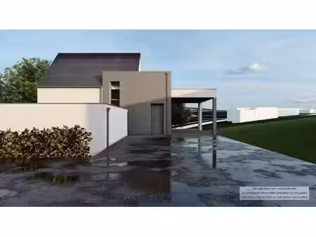terrain avec maison neuf à vendre
