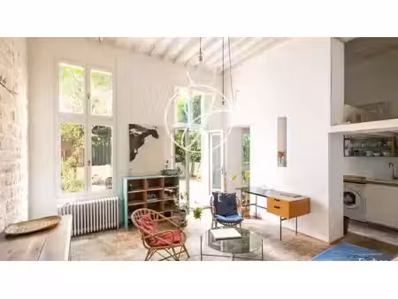 paris 9e - rue pierre fontaine / blanche - loft en duplex à louer - 2 pièces meublé - 66 4