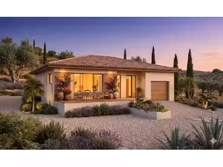 terrain avec maison neuf à vendre