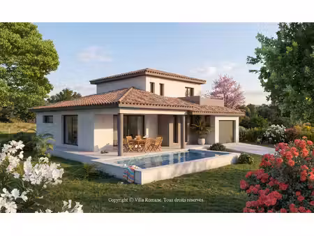 terrain avec maison neuf à vendre