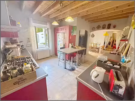 vente maison 6 pièces 188 m² brugairolles (11300)