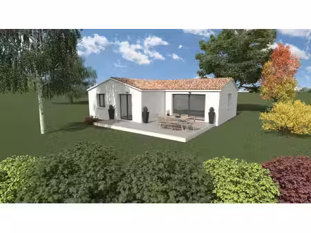 terrain avec maison neuf à vendre
