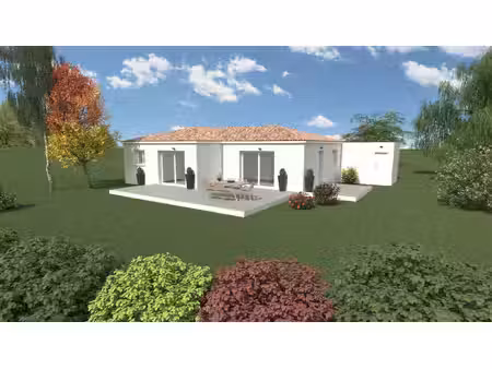 terrain avec maison neuf à vendre