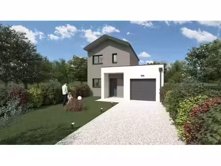 terrain avec maison neuf à vendre