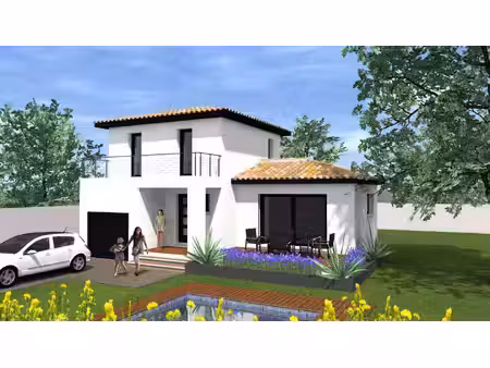 terrain avec maison neuf à vendre