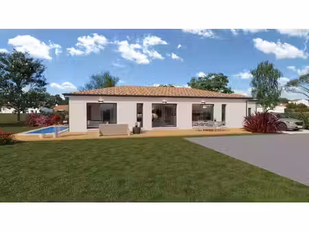 terrain avec maison neuf à vendre