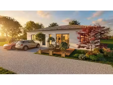 terrain avec maison neuf à vendre