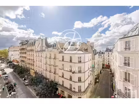 paris 18e - abbesses / rue des abbesses - appartement - 5 pièces - 114 06m² carrez - 3/4 c