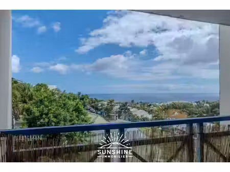 appartement 3 pièces  vue mer et parking privatif – la grande montée à sainte-marie  sunsh