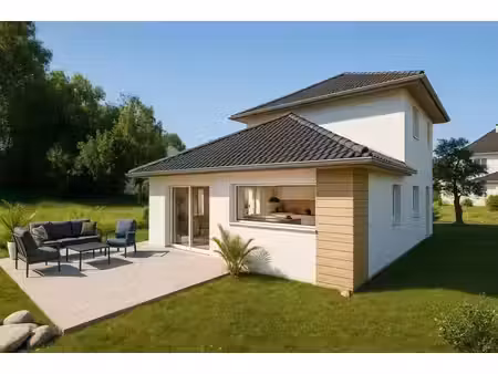 terrain avec maison neuf à vendre