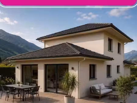 terrain avec maison neuf à vendre