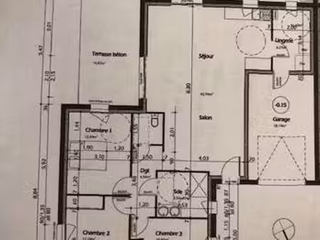 location maison à saint-herblon (44150) : à louer / 97m² saint-herblon