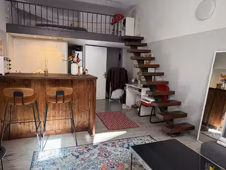 lyon 7- appartement 34.7 m2 + mezzanine