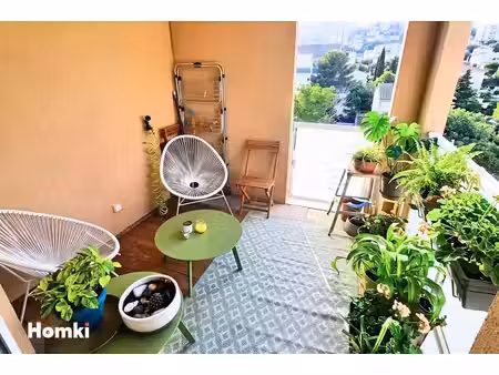 appartement t2 de 44 m² à marseille 13009  allée du vallon de l’ermite