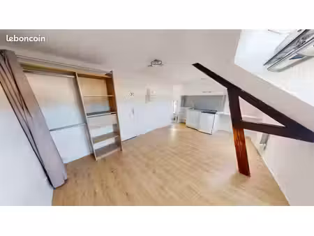 studio 1 pièce 22 m²
