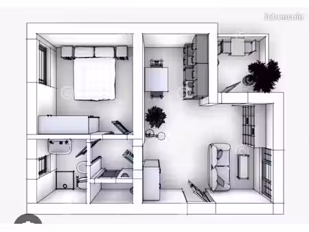 cherche petit appartement
