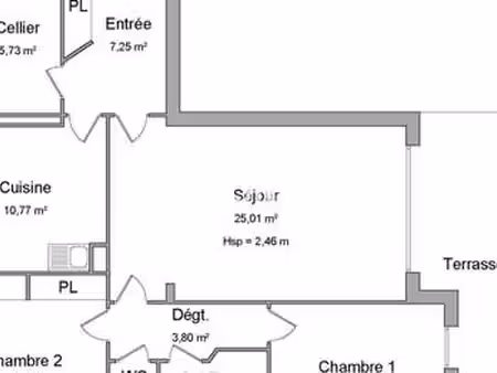 location appartement 3 pièces à landerneau (29800) : à louer 3 pièces / 81m² landerneau