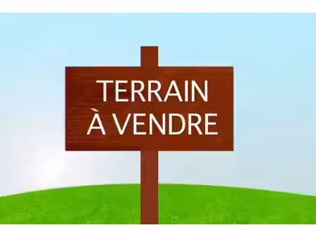 terrain constructible neuf à vendre