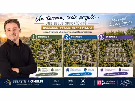 terrain constructible neuf à vendre