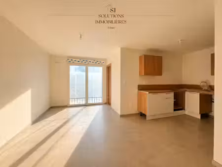 t3 récent avec balcon - ampuis 69 420