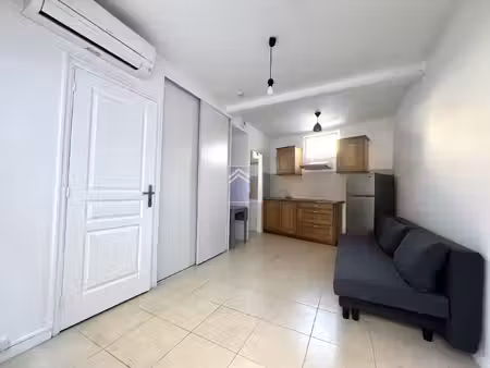 colombes - studio 18.4m2 - meublé - rdc