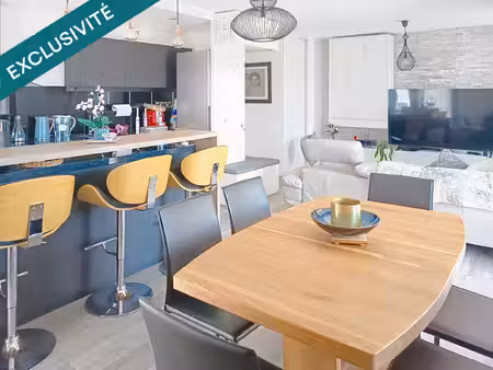 magnifique appartement 4p résidence récente a qqs mns à pied du rer