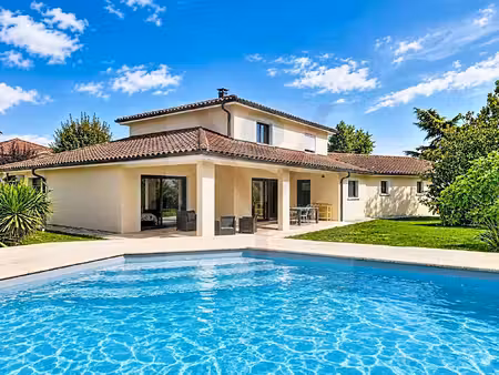 péronnas – maison contemporaine 205 m² – 4 chambres – pi