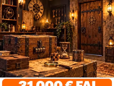fonds de commerce escape game