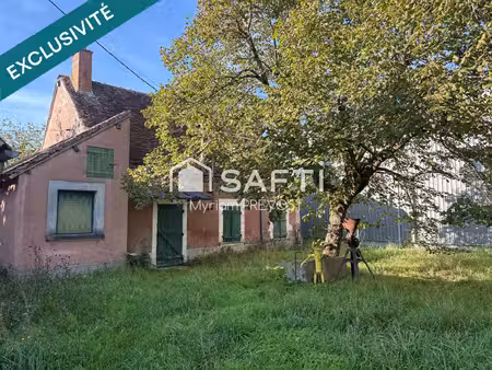 maison de campagne avec terrain sur commune de vatan.