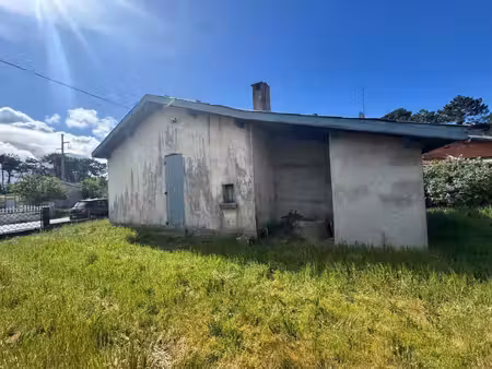 soulac-sur-mer – opportunité rare : maison 59 m² à rénover avec dépendance 53 m² et garage