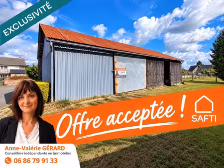 terrain constructible 788 m² avec bâtiment 114 m²