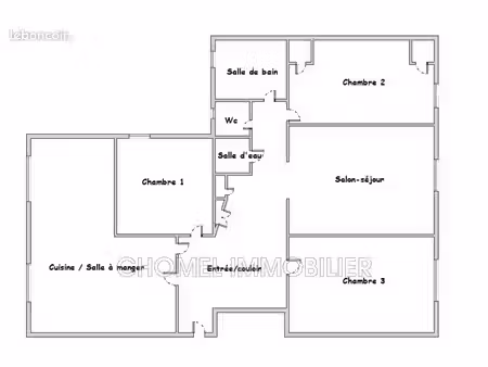 appartement 5 pièces 109 m²