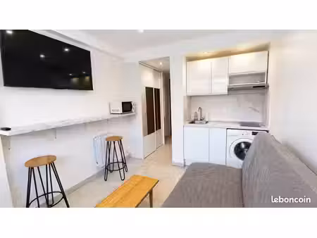 studio 15 m² cannes-la-bocca