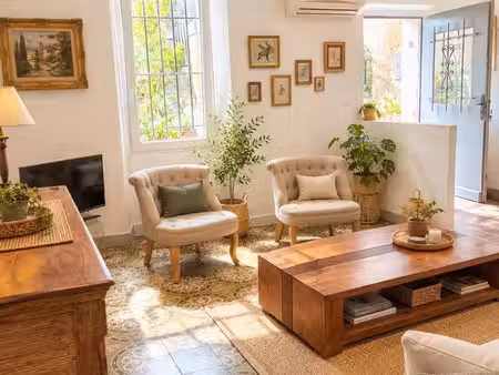 maison de village de caractère – 83 m² – 3 chambres – grandes terrasses