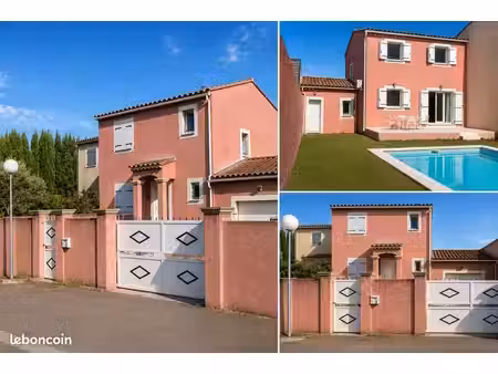 villa avec piscine et garage