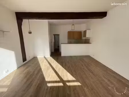 beau 2p 49m² avec vue sur place arborée