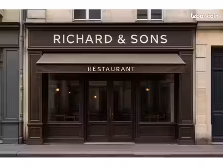 fonds de commerce restaurant 36 m²