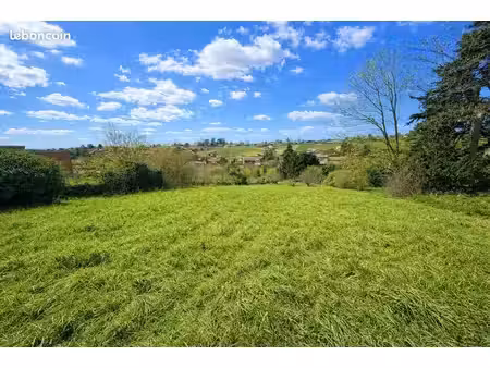 terrain 1 125 m² charnay les macon