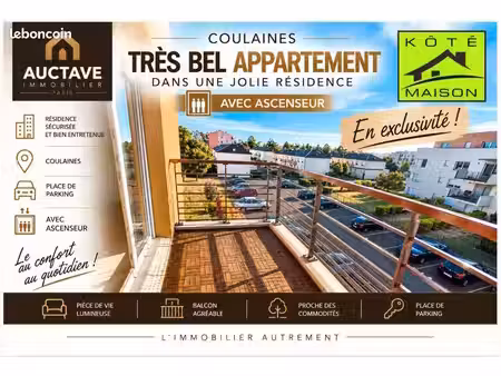 appartement 2 pièces 42 m²
