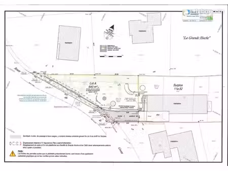 terrain 458 m² bons en chablais