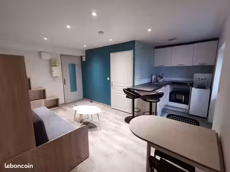 location studio meublé centre-ville 19m2