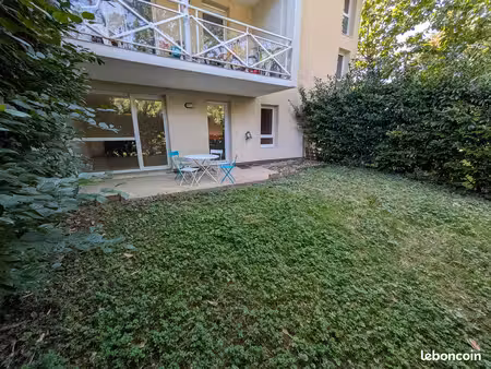 appartement - 2 pièces - 48m2 avec jardin