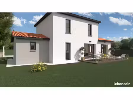 maison 110m² avec terrain à lucenay (69)