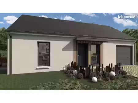 projet de construction d'une maison 80 m² avec terrain à vion (72)