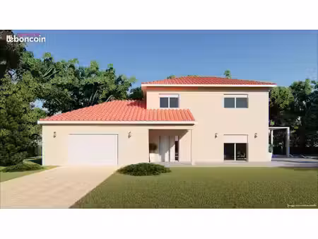 projet de construction d'une maison 90 m² avec terrain à lentilly (69)