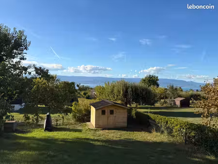 appartement rez de jardin vue lac