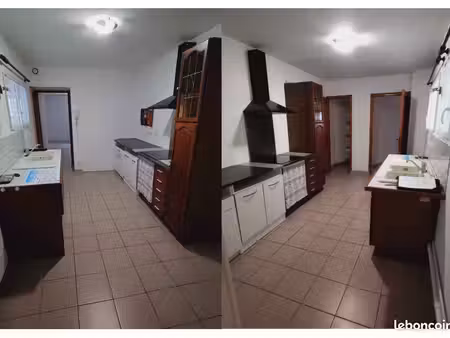 appartement t2 56m² rez-de-chaussée  plein centre ville  entièrement de plein pied (idéal 