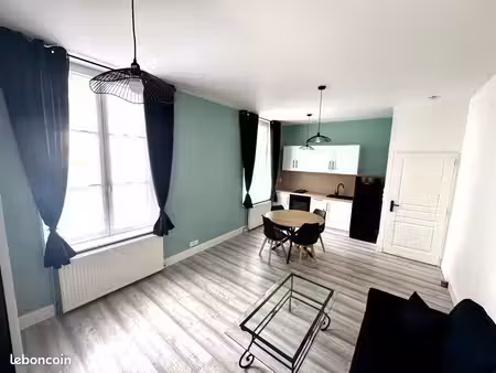 t2 meublé refait à neuf – 42 m² – dieppe centre – 720 cc – disponible de suite